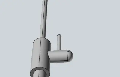 厨房水龙头模型