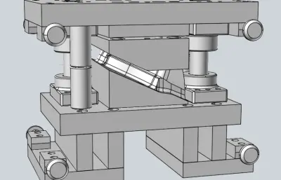 转口径管模具设计