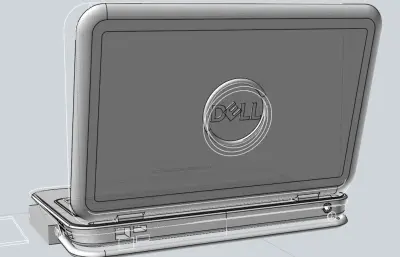 戴尔笔记本电脑stp模型