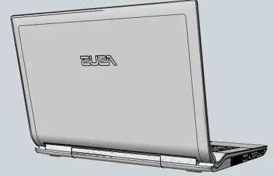 笔记本电脑模型6