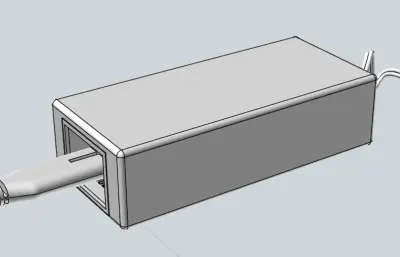 电源适配器stp模型