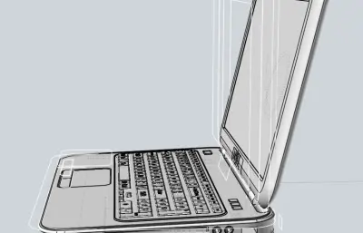 戴尔笔记本电脑stp模型