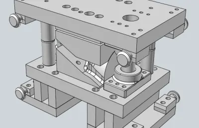 转口径管模具设计