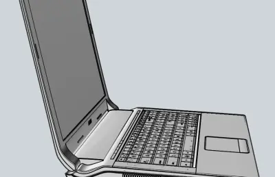 笔记本电脑模型6