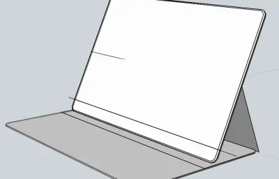 平板电脑stp模型