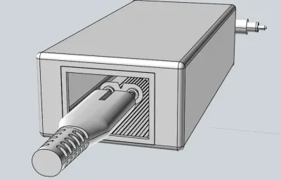 电源适配器stp模型