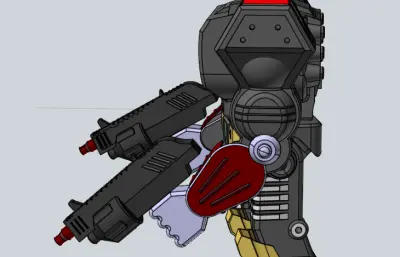 卡通版钢铁侠 机甲战士