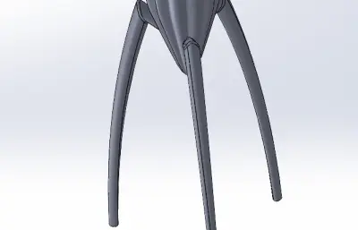 炊具外星人榨汁机stp模型