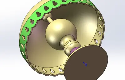 精致的台灯造型