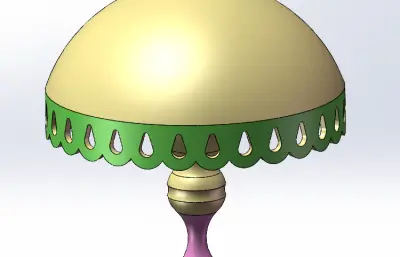 精致的台灯造型