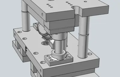烟囱通风口冲压模具