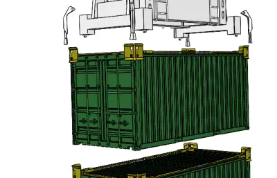 集装箱吊装装置