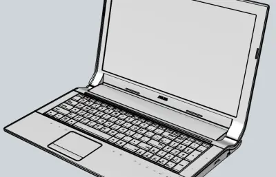 笔记本电脑模型6