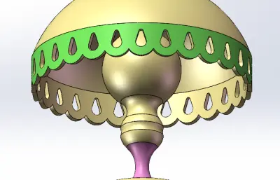 精致的台灯造型