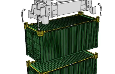 集装箱吊装装置