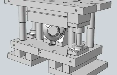 烟囱通风口冲压模具