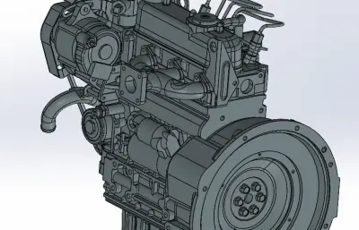 久保田D1105发动机