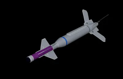 “宝石路”GBU系列激光制导炸弹obj中模