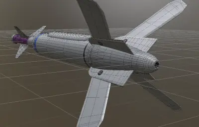 “宝石路”GBU系列激光制导炸弹obj中模