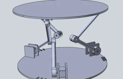 三自由度并联机械臂
