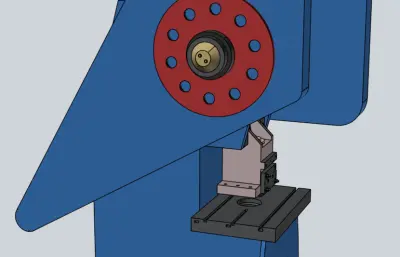 通用冲床stp模型