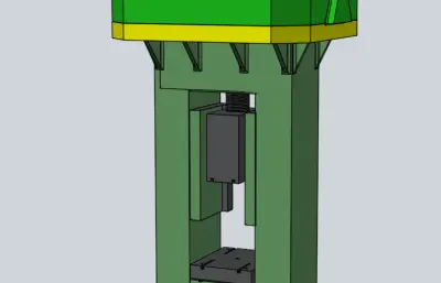 摩擦压榨机模型