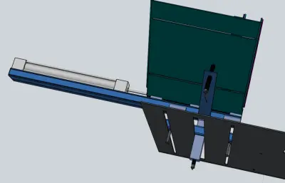 自动感应供暖系统stp模型