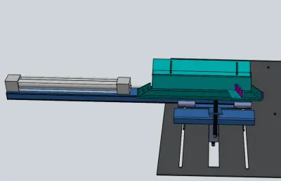 自动感应供暖系统stp模型