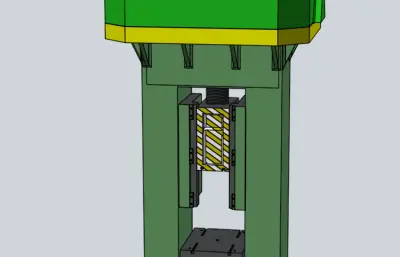 摩擦压榨机模型