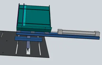 自动感应供暖系统stp模型