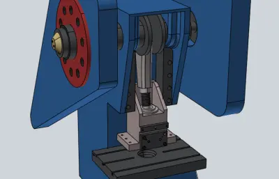 通用冲床stp模型