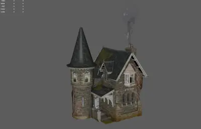 古堡 中世纪塔楼 游戏小屋