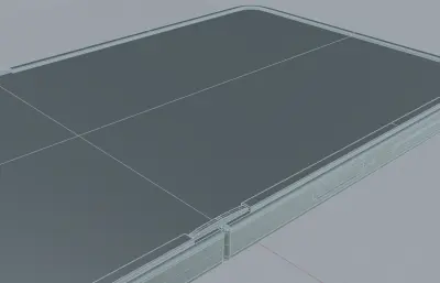 三星 Galaxy Z Flip 8竖向折叠屏智能手机rhino模型