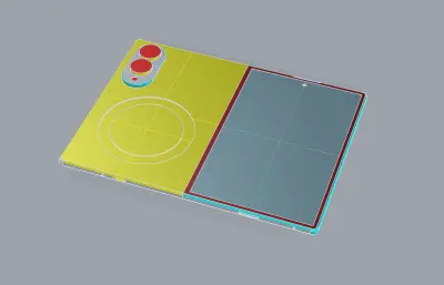 Samsung Galaxy Z Fold 8 Wide阔折叠手机rhino模型