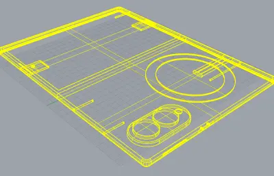 Samsung Galaxy Z Fold 8 Wide阔折叠手机rhino模型