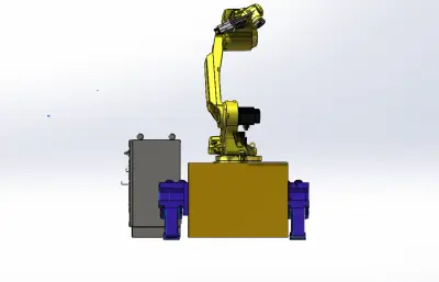 AGV机器人搬运单元,柔性上下料系统