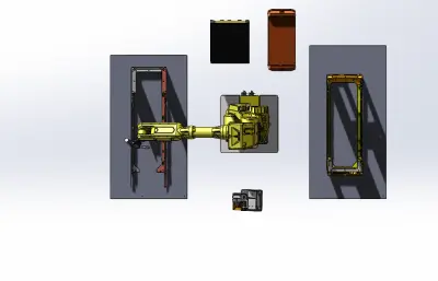 电池箱焊接工作站、机器人焊接工装、新能源焊接设备