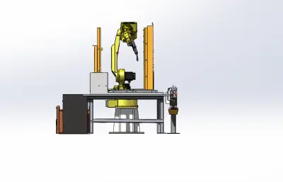 电池箱焊接工作站、机器人焊接工装、新能源焊接设备