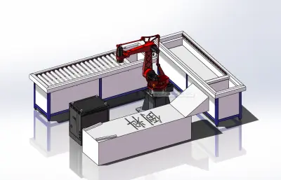 机器人搬运线、自动周转线、上下料输送线