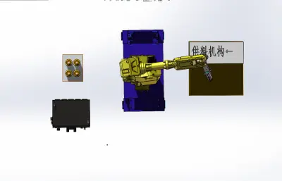 AGV机器人搬运单元,柔性上下料系统