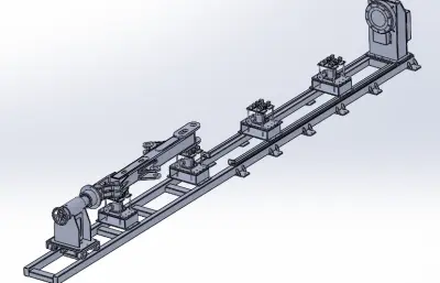 超长头尾式环缝焊变位机