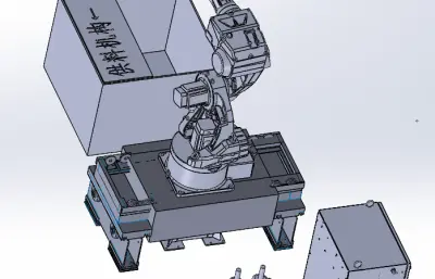 AGV机器人搬运单元,柔性上下料系统