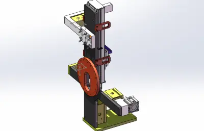 方形工件夹具、自动化上下料夹爪、旋转升降夹持机构