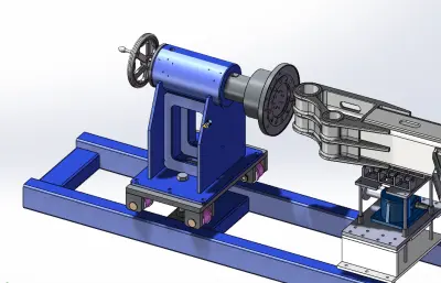 超长头尾式环缝焊变位机