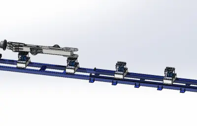 超长头尾式环缝焊变位机