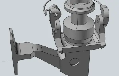 金属纺车轮 路亚渔轮