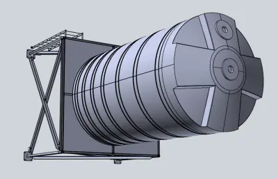 大型水箱step模型