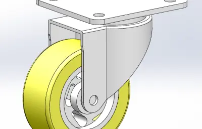 五寸小脚轮 5寸刹车脚轮 5寸动脚轮