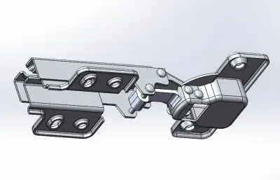 全盖直弯门铰合页