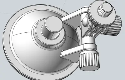 吸贴固定装置 吸盘